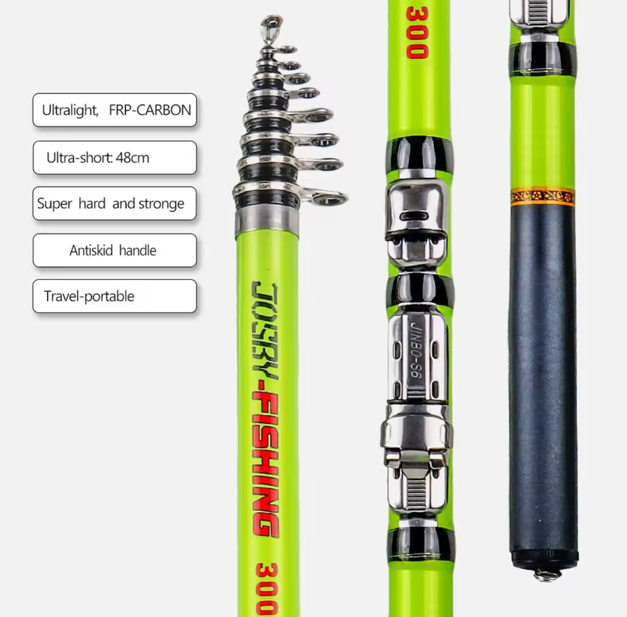 Fishing Rod| Telescopic Rock fishing rod