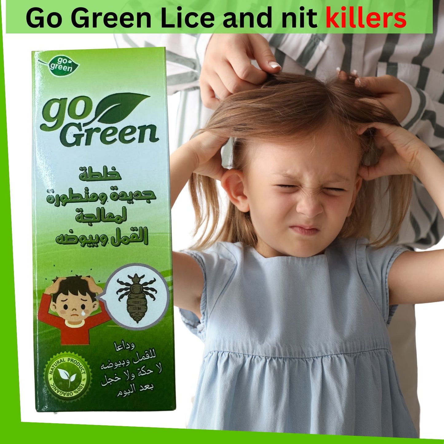 Go green - Lice and nit killers