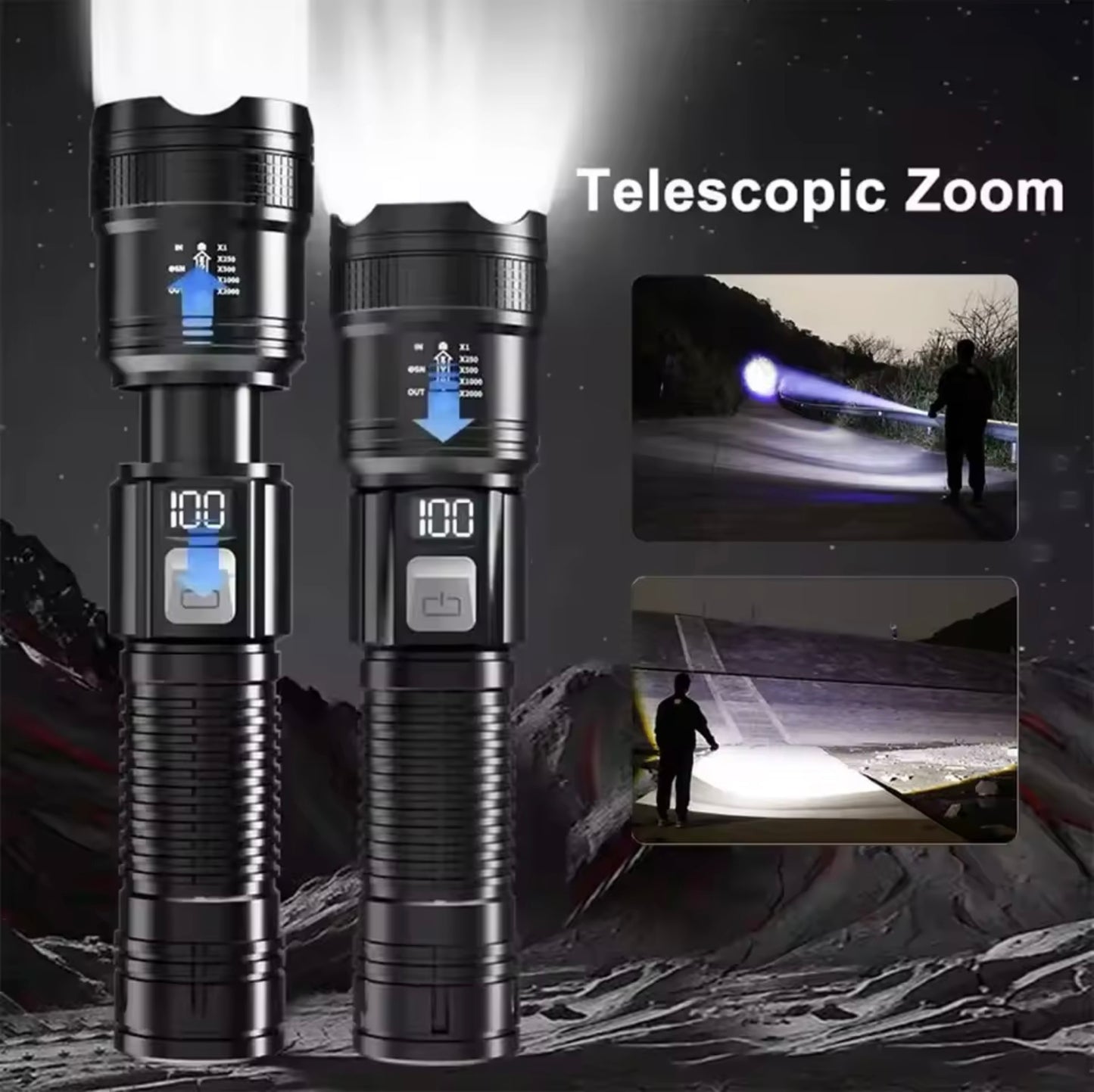 High Power LED Flashlight