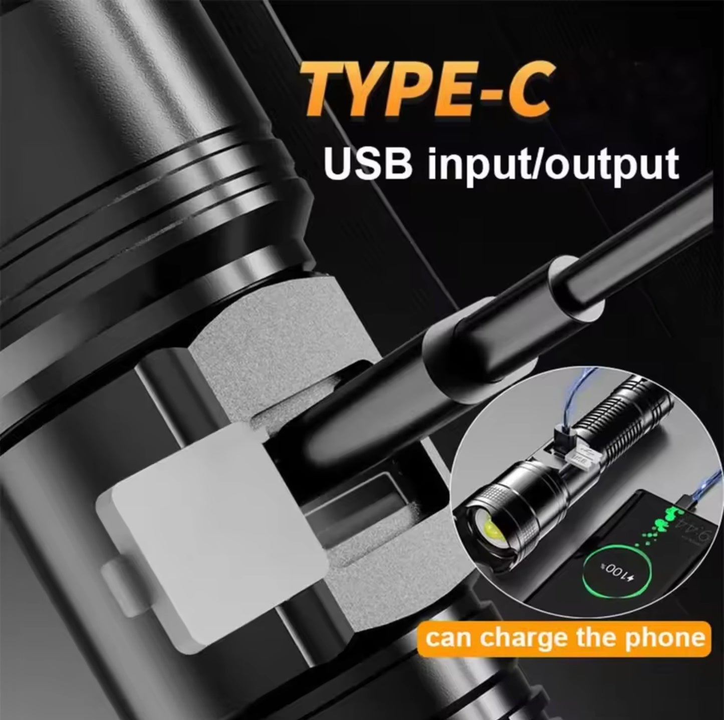 High Power LED Flashlight