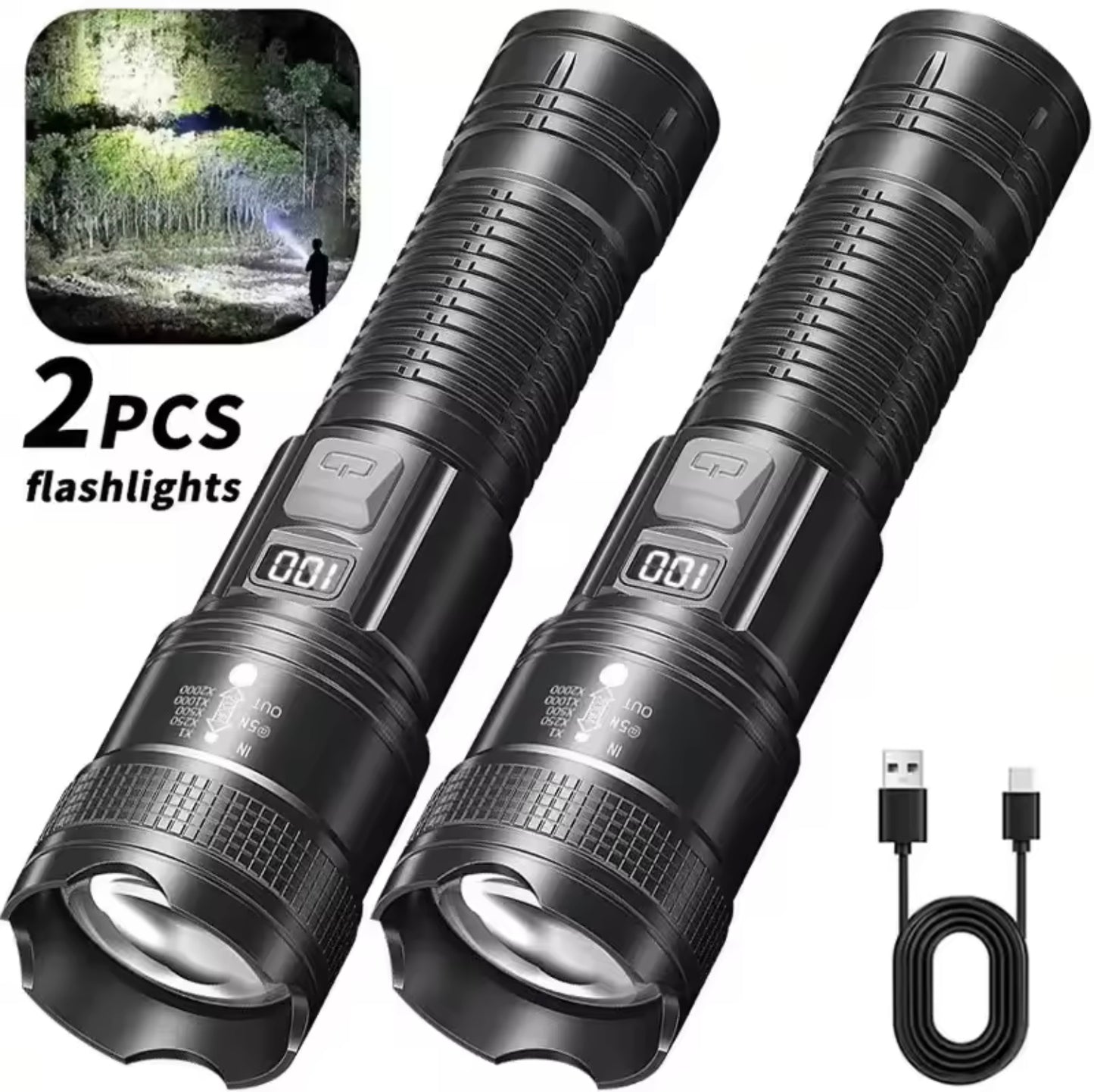 High Power LED Flashlight