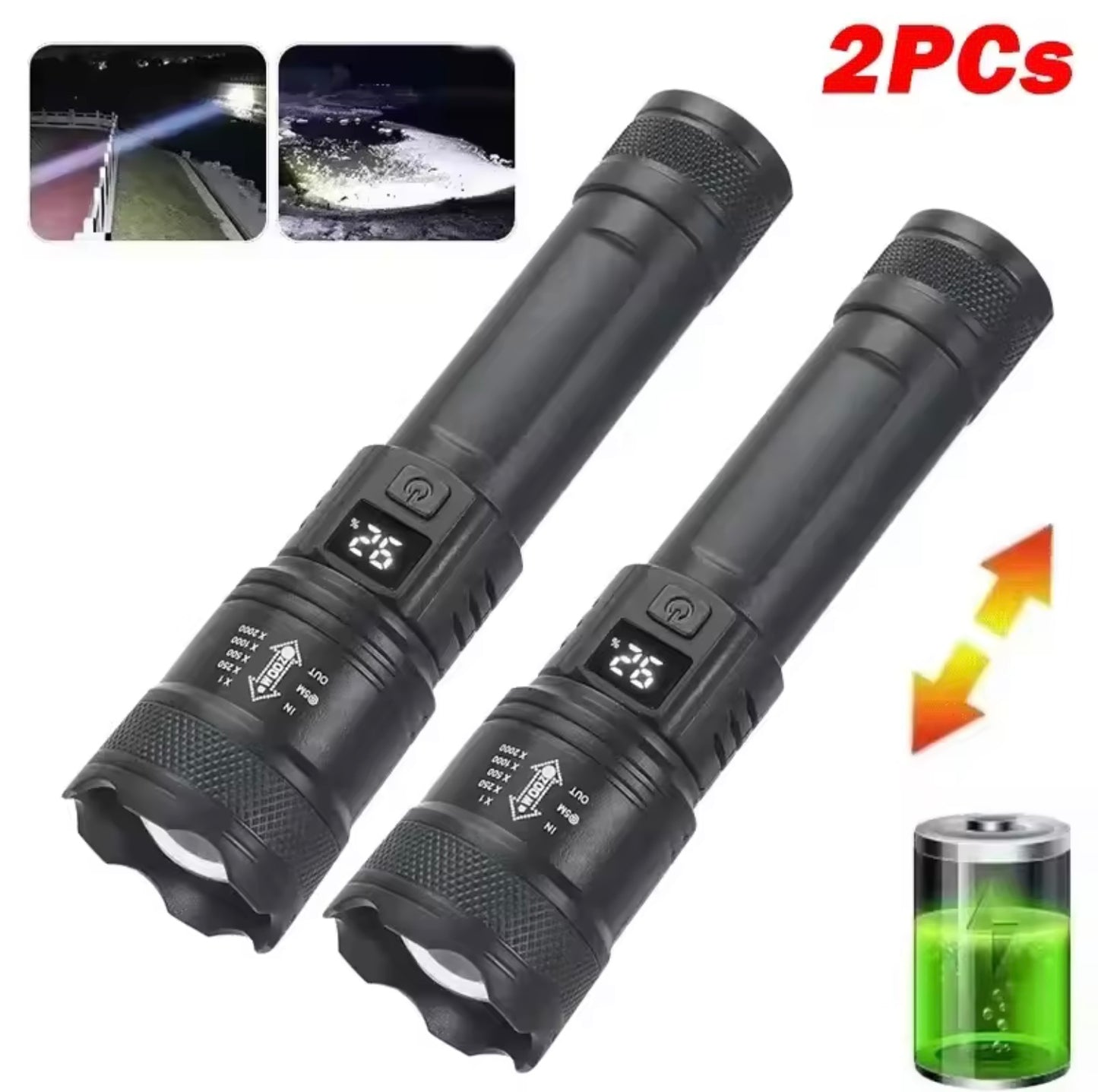 High Power LED Flashlight