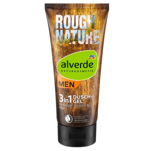 dm Alverde MEN Shower Gel Rough Nature 3in1 200ml