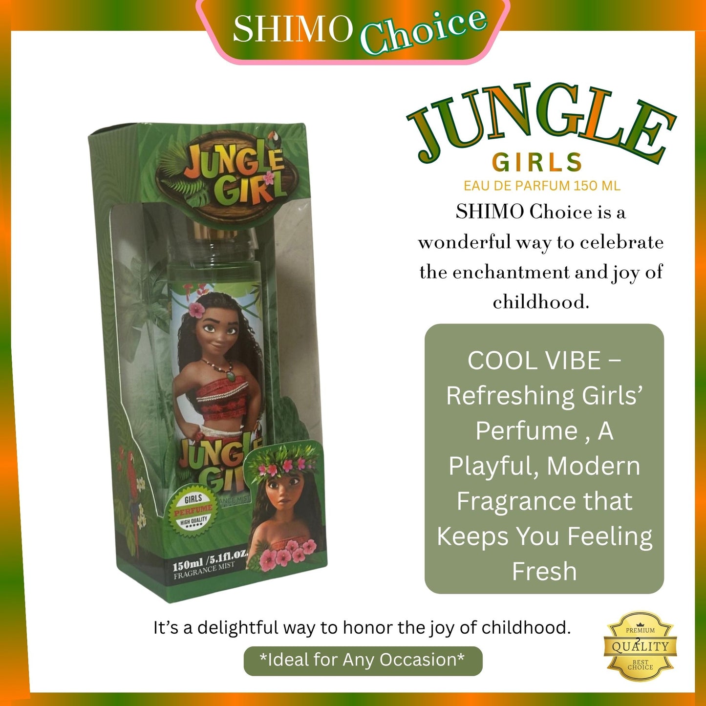 GUNGLE GIRLS – Soft, Fresh & Happy Scent for Girls | Stay Sweet, Sparkly, and Confident