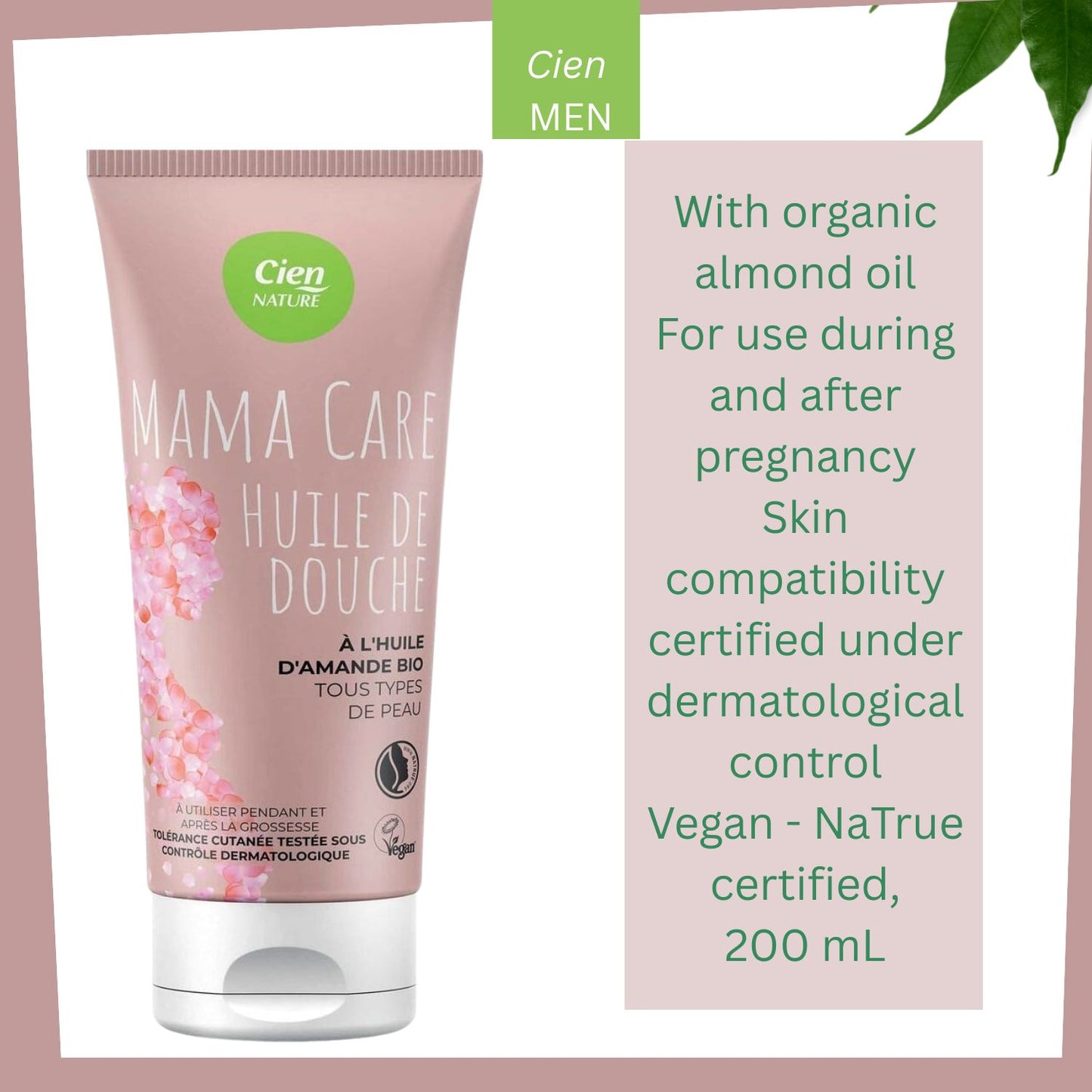 Shower Oil - Cien Nature Mama Care