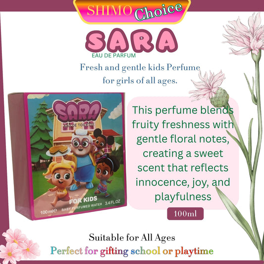 SARA - Sweet Blossom Kids Perfume | Gentle & Long-Lasting Fragrance for Girl