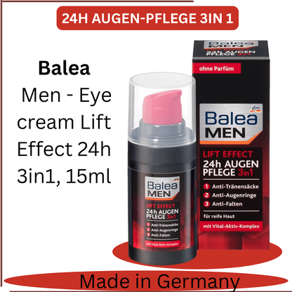 Balea 24h Men eye Restorative  and firmness cream  - Germany