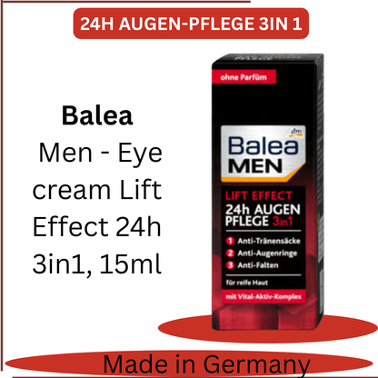 Balea 24h Men eye Restorative  and firmness cream  - Germany