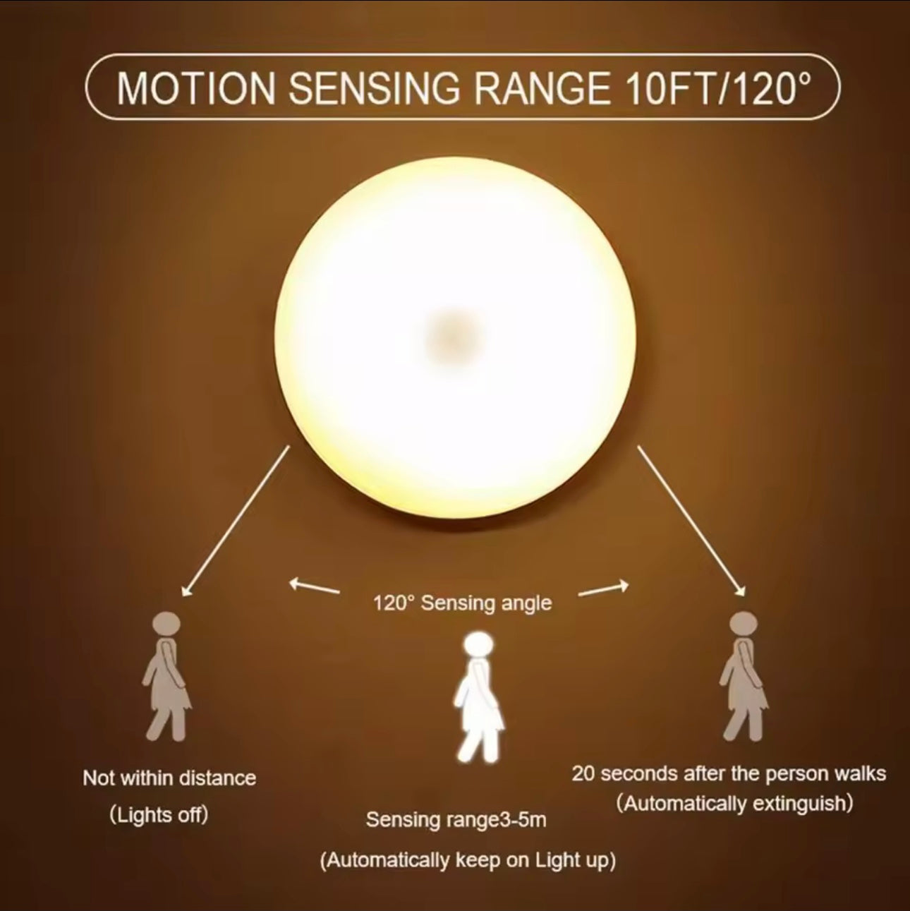 LED Motion Sensor Light
