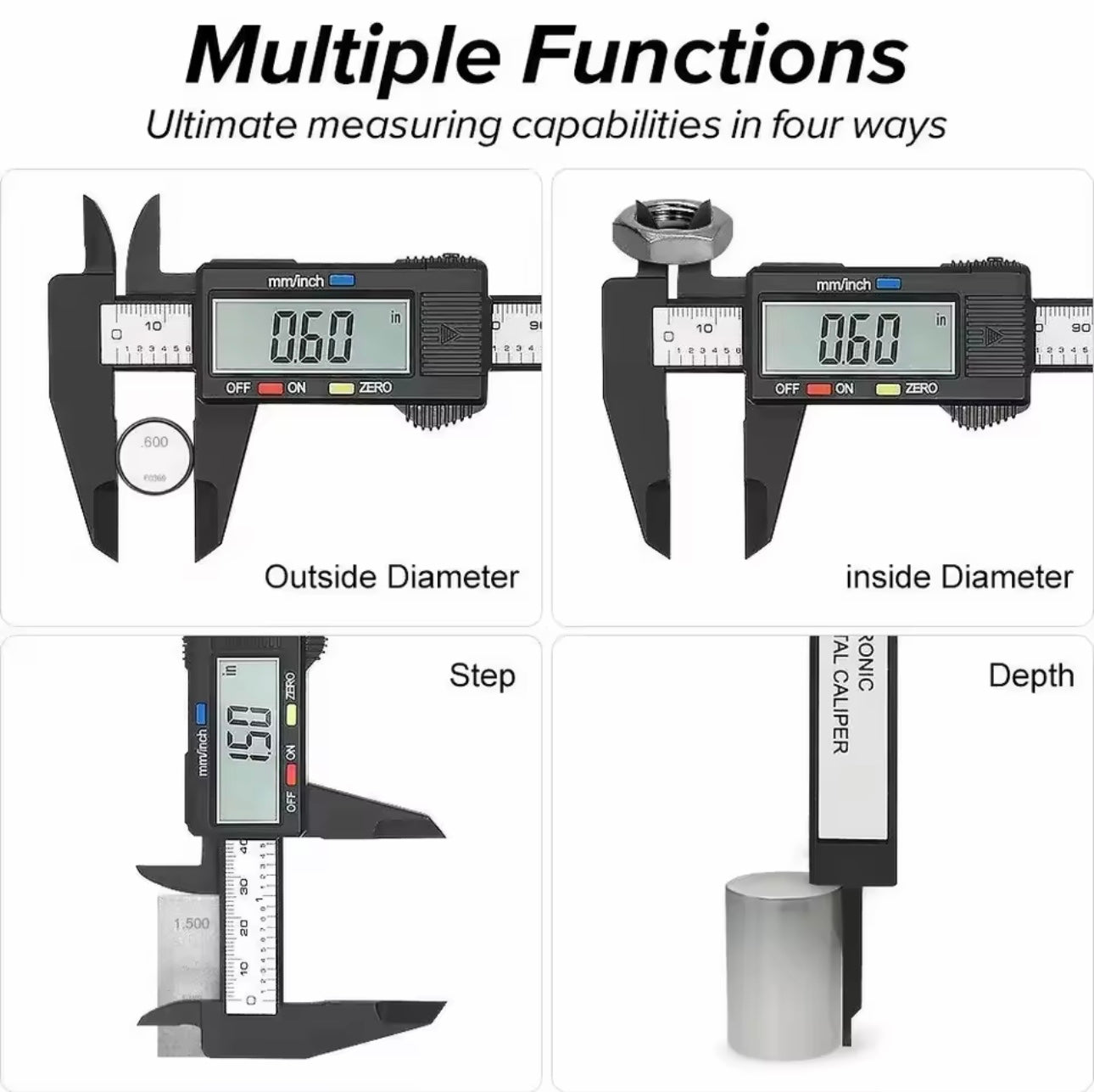 150mm -100mm Electronic Digital Caliper