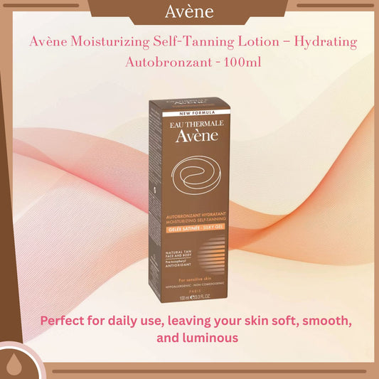 Avène Moisturizing Self-Tanning Lotion – Hydrating Autobronzant - 100ml