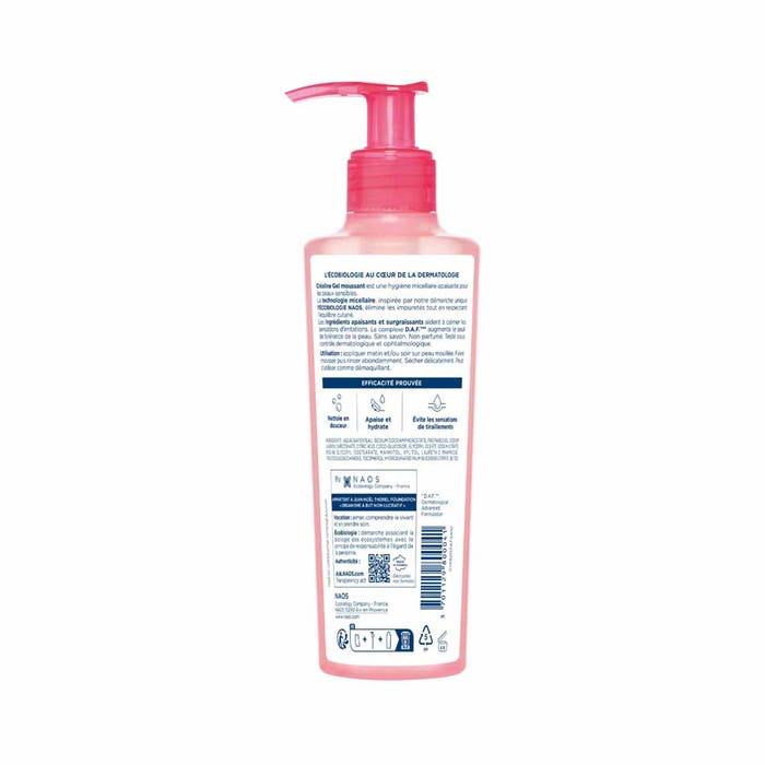 Bioderma Crealine Cleansing foaming gel sensitive skin Peaux sensibles 200ml