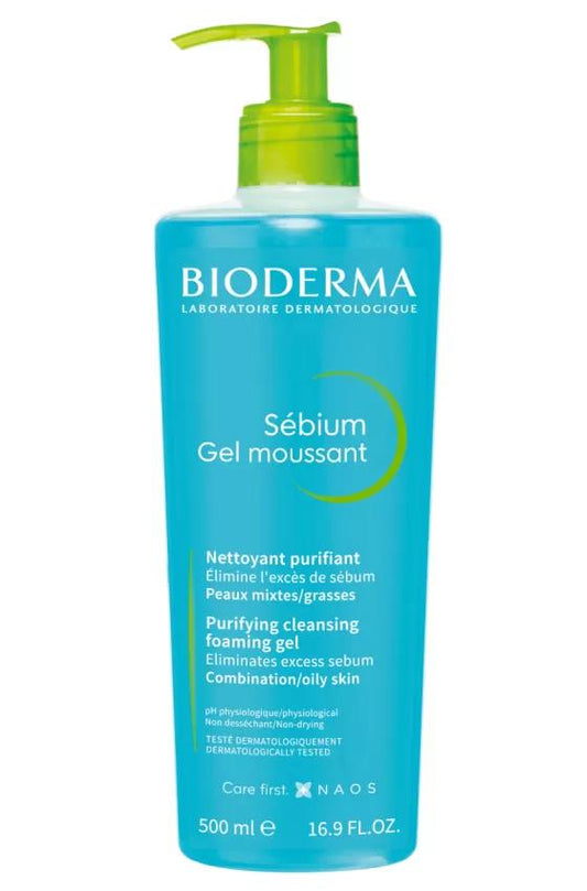 Bioderm Sébium Foaming Cleansing Gel | Combination to oily skin