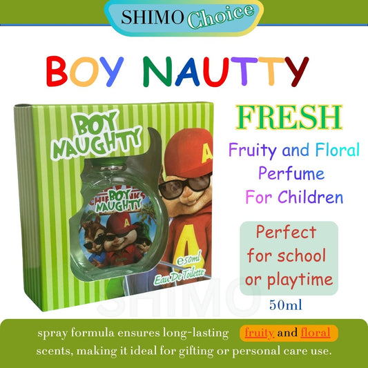 BOY NAUTTY - Fresh Long-Lasting Fruity and Floral Scents for Boys | Playful & Energetic Fragrance