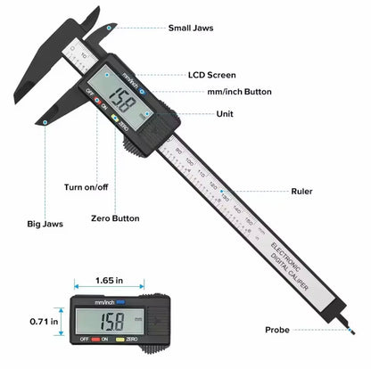 150mm -100mm Electronic Digital Caliper