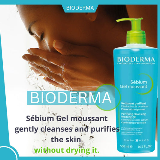 Bioderm Sébium Foaming Cleansing Gel | Combination to oily skin