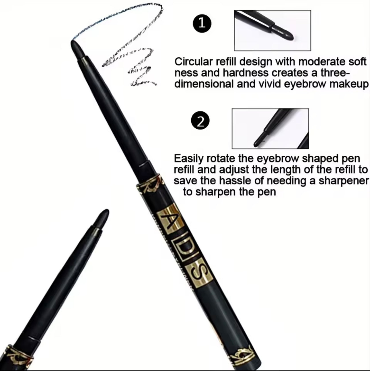 Black  Eyeliner Pencils