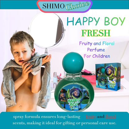 HAPPY BOY - Fresh Long-Lasting Fruity and Floral Scents for Boys | Playful & Energetic Fragrance