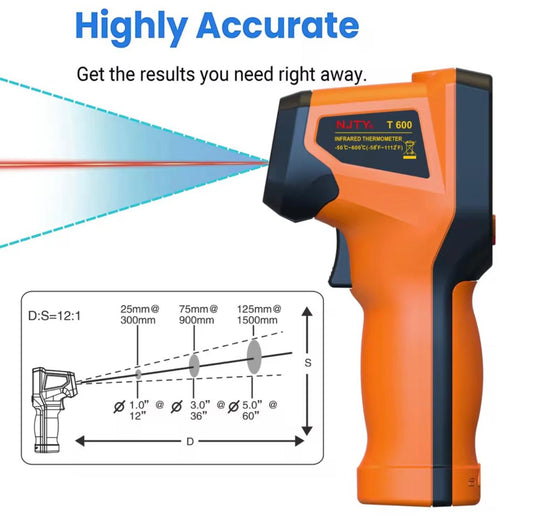 High Temperature Thermo Gun