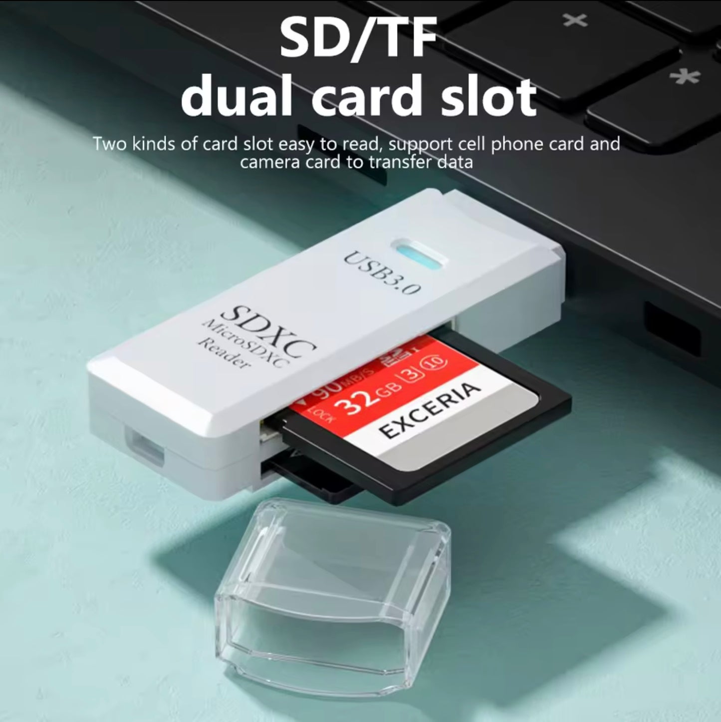 USB 2 in 1.