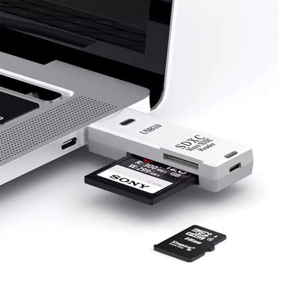 USB 2 in 1.
