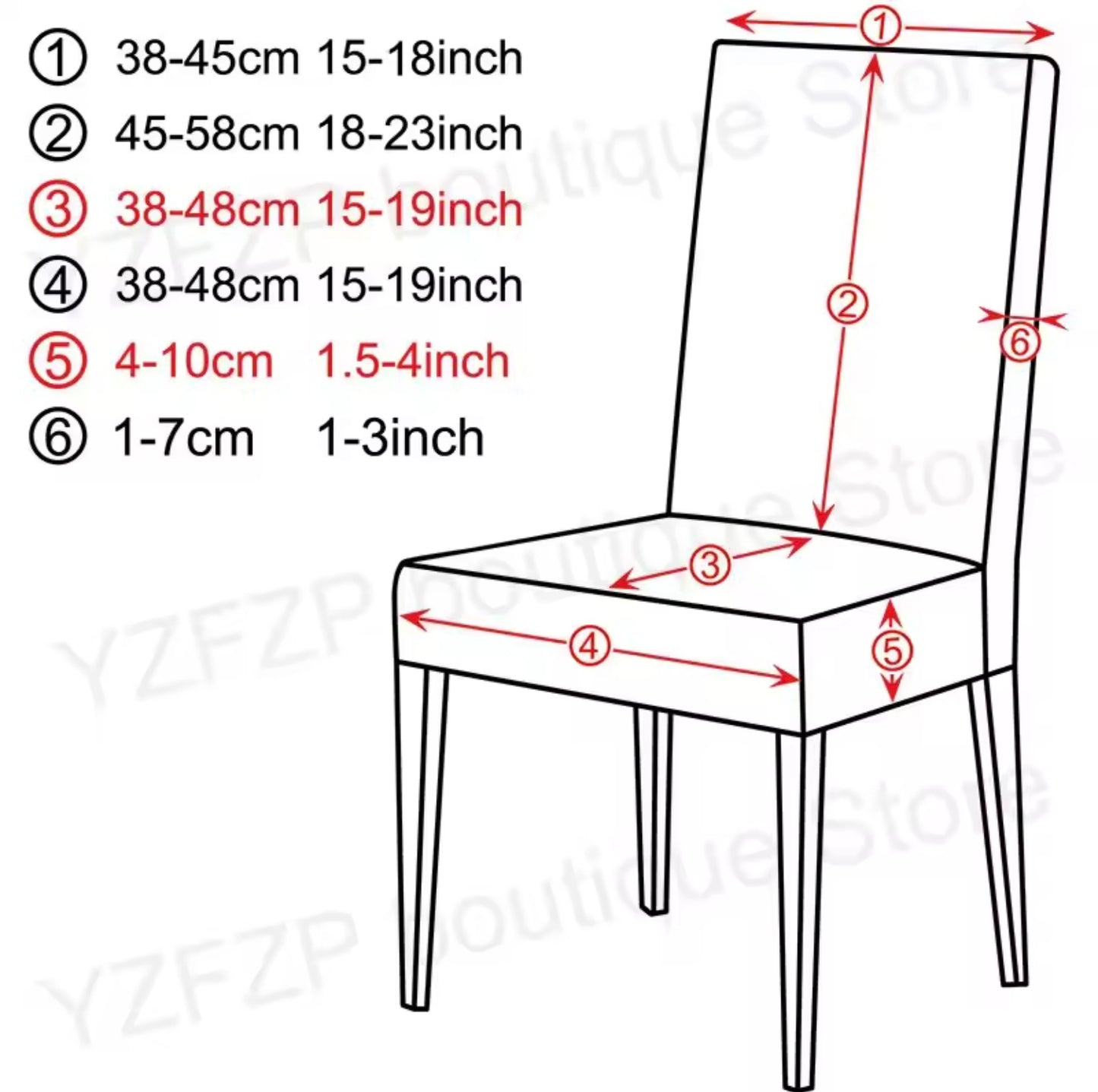Elastic Cover For Chair