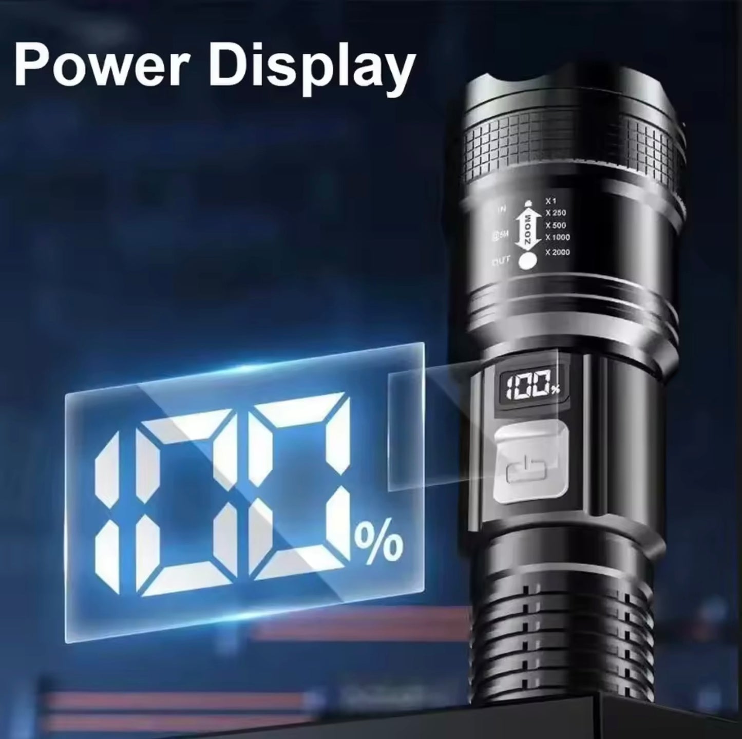 High Power LED Flashlight