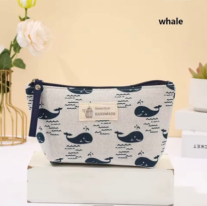 Canvas Cosmetic Bag