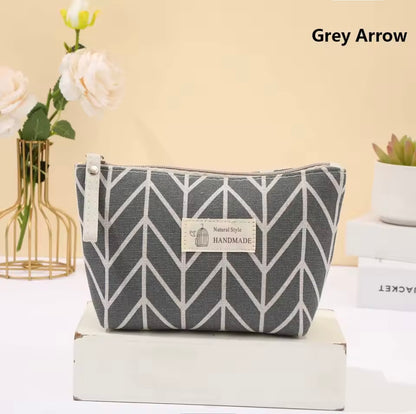 Canvas Cosmetic Bag