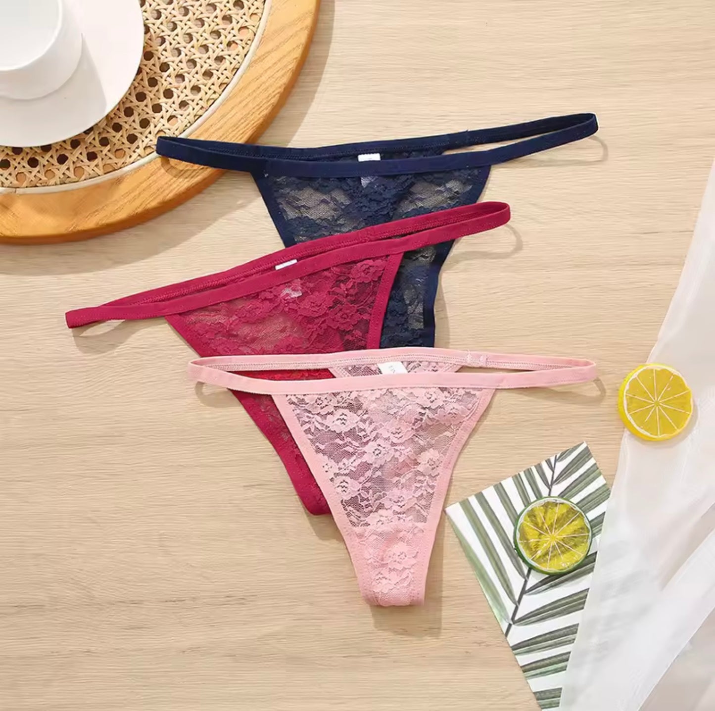 Women's Lace Panties Set
