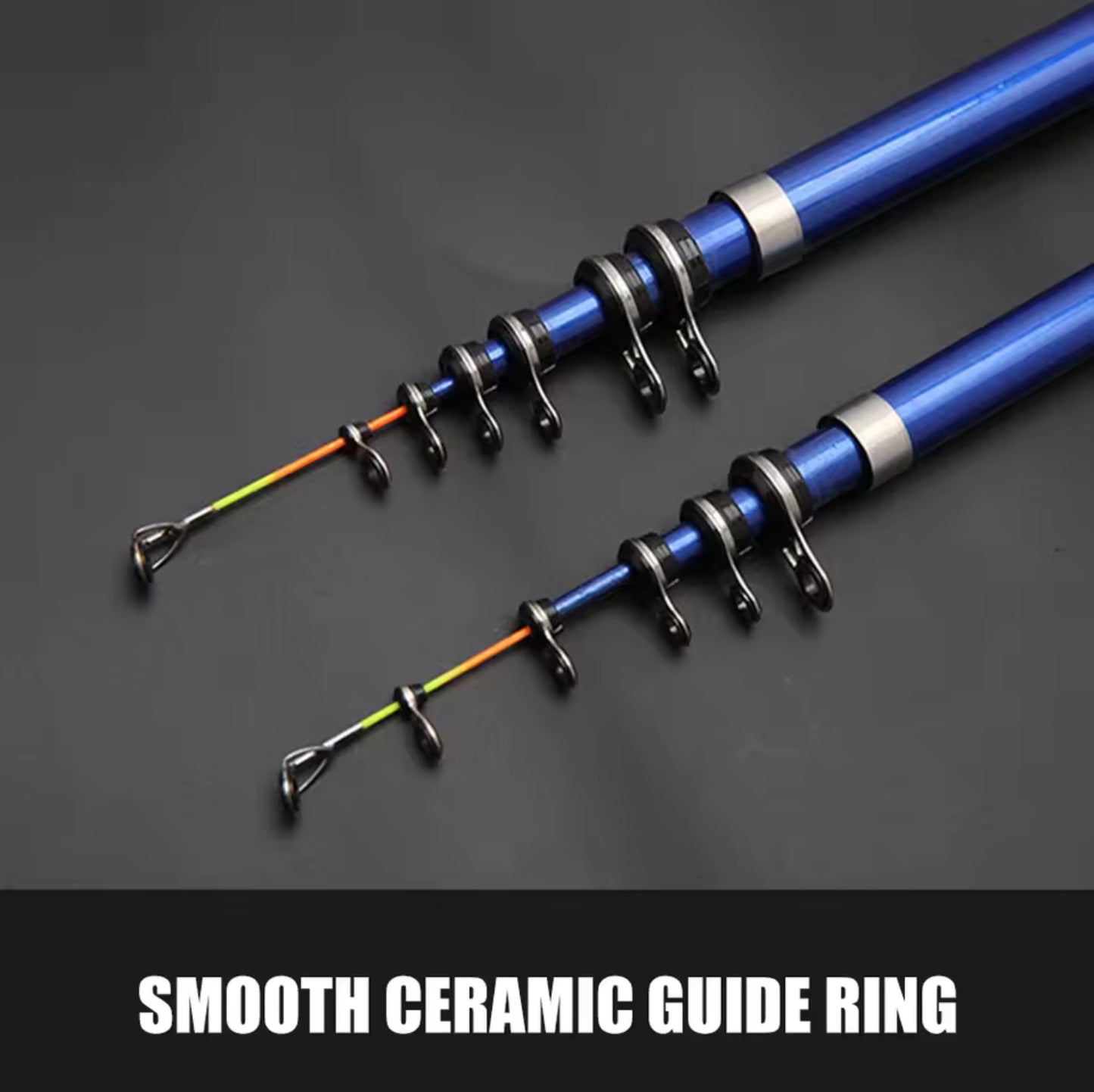 Telescopic fishing rod