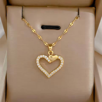 Trendy Heart  Necklaces