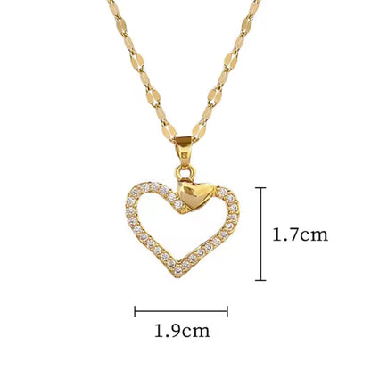 Trendy Heart  Necklaces