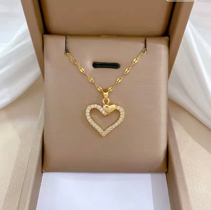 Trendy Heart  Necklaces