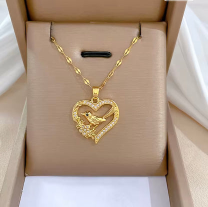 Trendy Heart  Necklaces