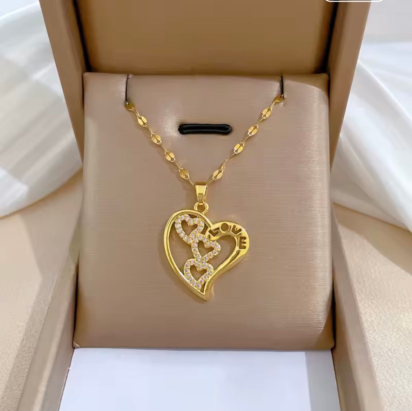 Trendy Heart  Necklaces