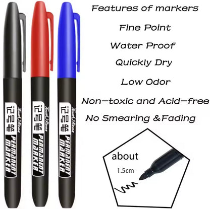 Drawing Markers Black
