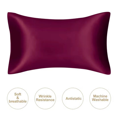 Silk pillow case