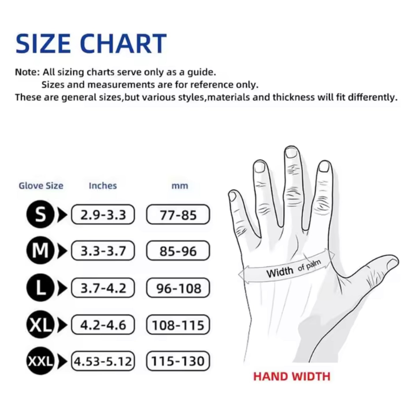 Black Nitrile Gloves