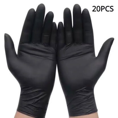 Black Nitrile Gloves