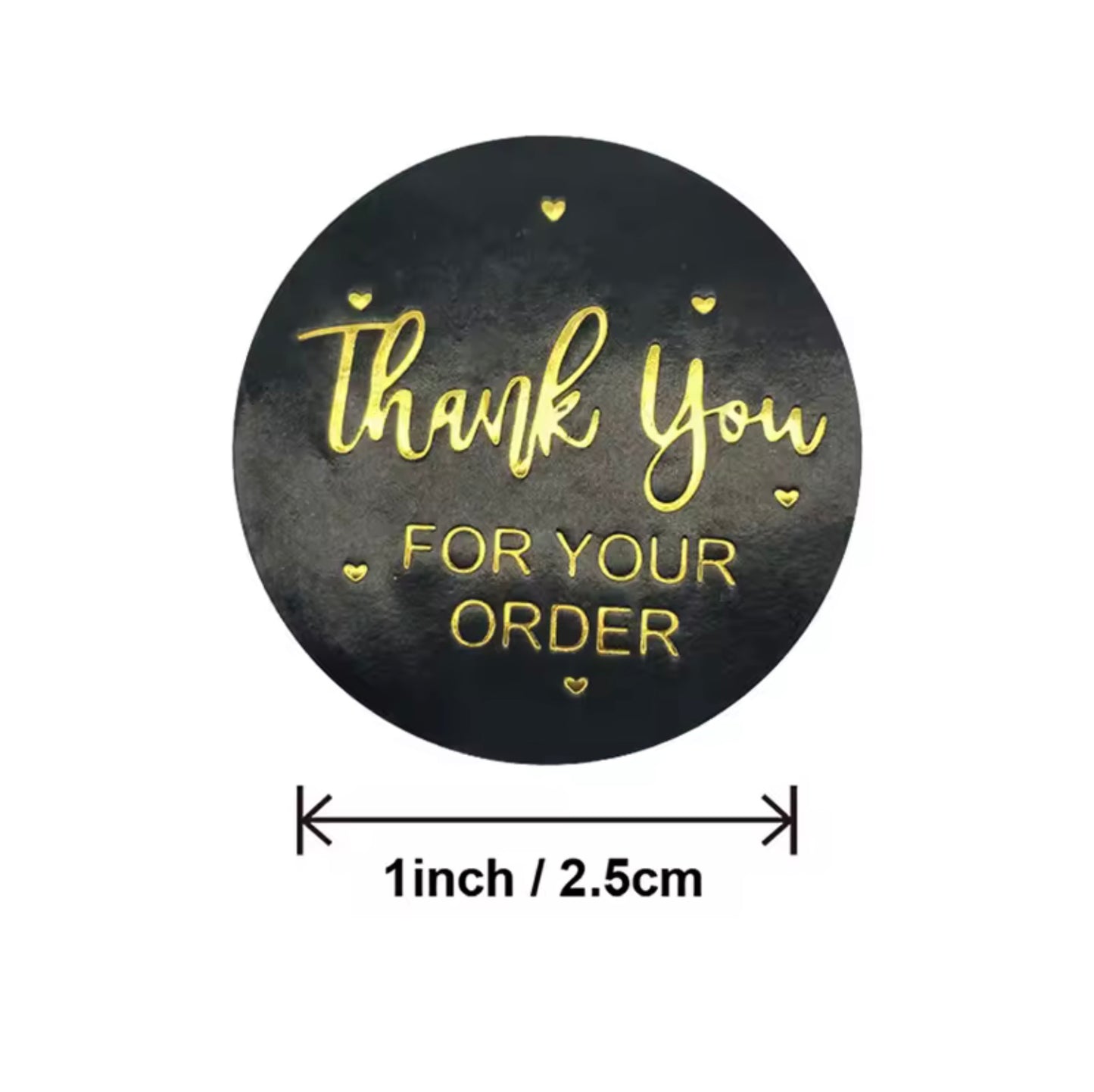 Thank You for Your Order Stickers