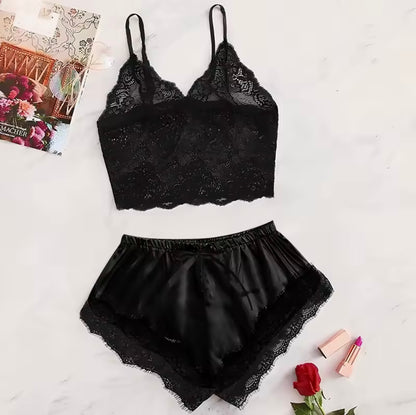 Lace Pajamas Set