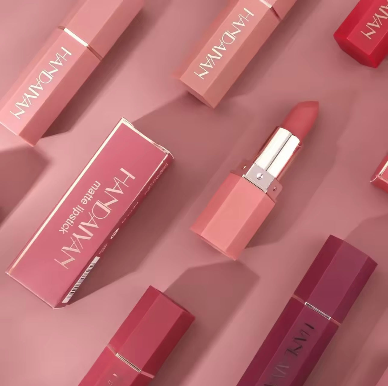 Handaiyan 6 Colors Matte Waterproof Velvet Nude