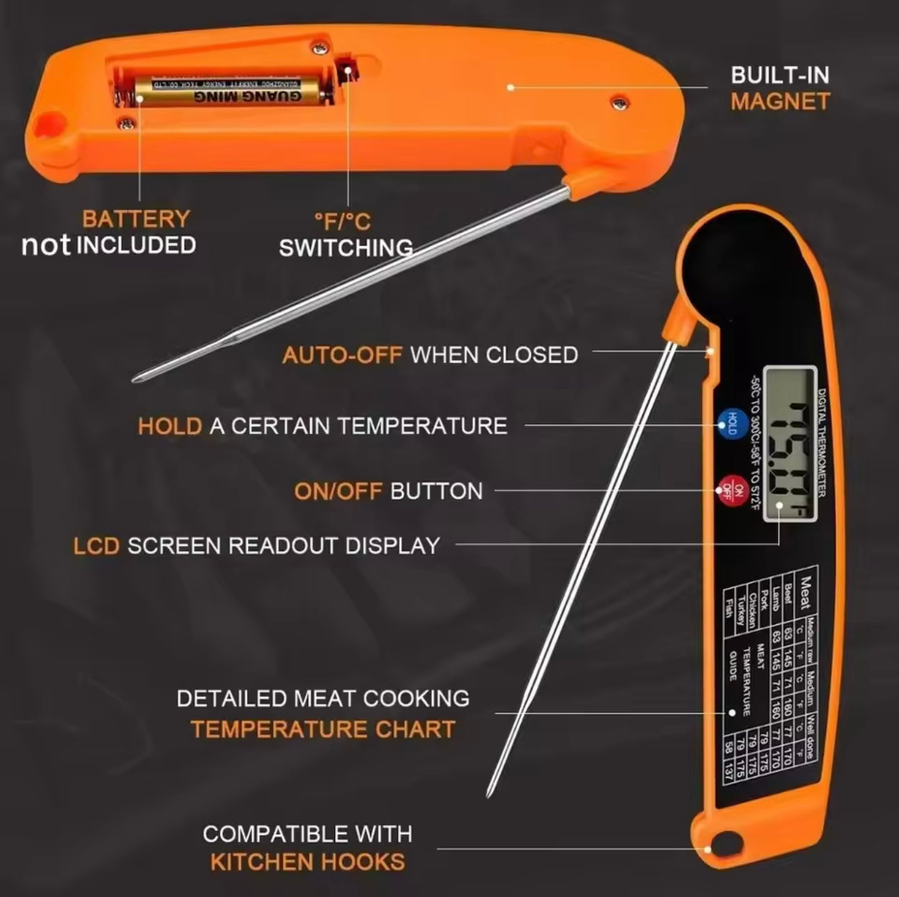 Food thermometer
