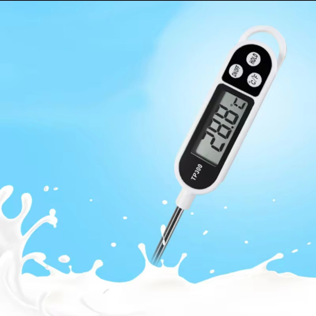 Food Thermometer Digital Real-Time Reading