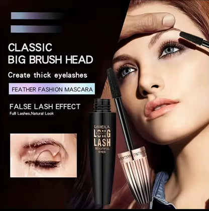 Waterproof 4D Mascara – Get bold, long, and perfectly curled lashes that last all day!