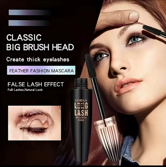 Waterproof 4D Mascara – Get bold, long, and perfectly curled lashes that last all day!