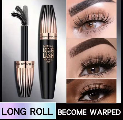 Waterproof 4D Mascara – Get bold, long, and perfectly curled lashes that last all day!