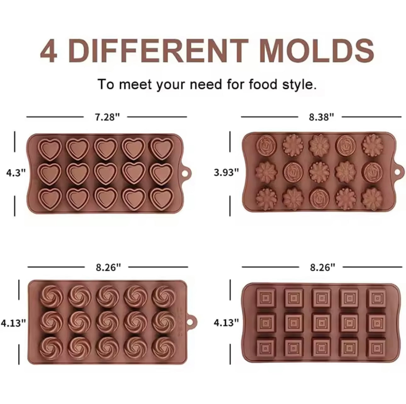 Silicon Chocolate Mold