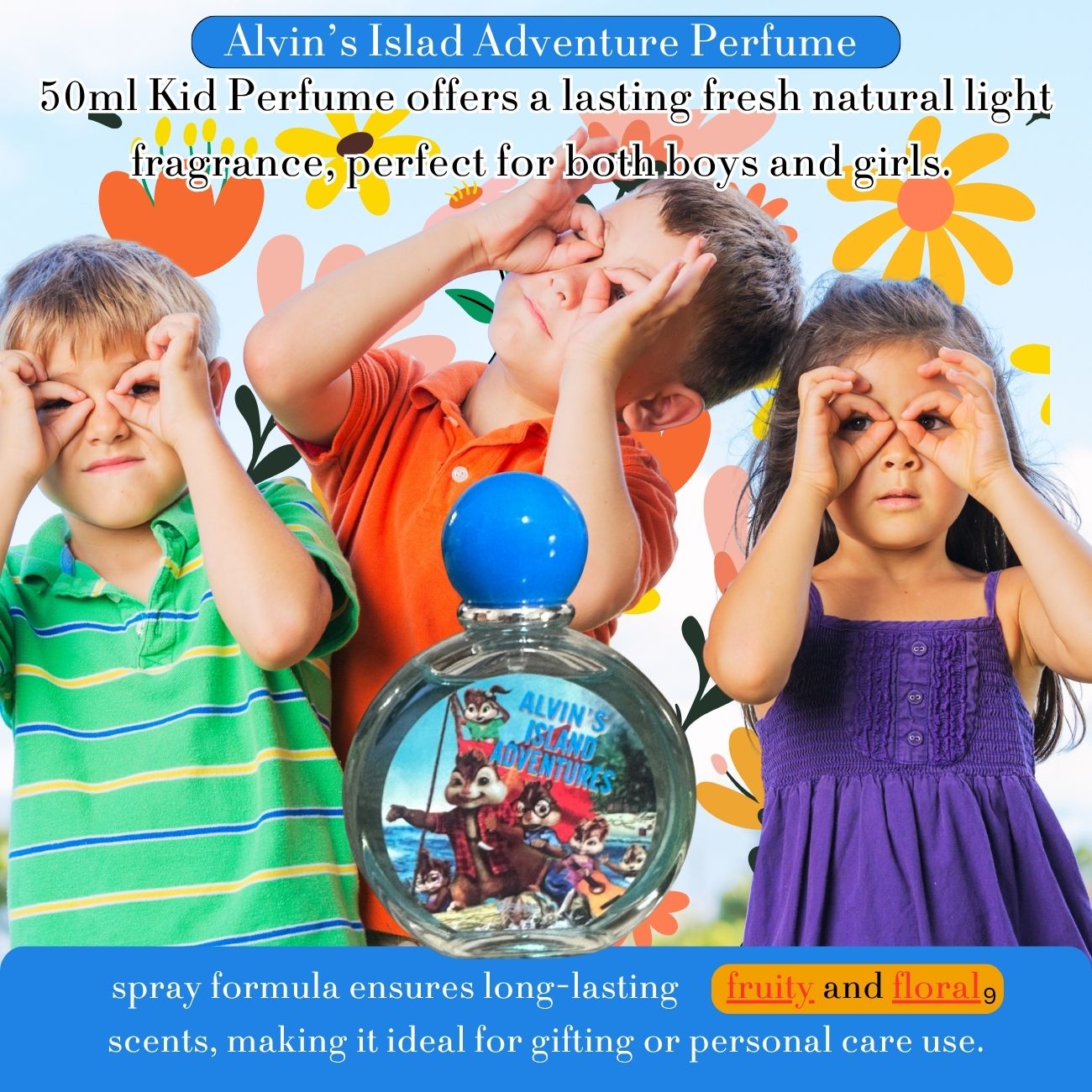 Boys and girls Alvin’s Islad Adventure Perfume